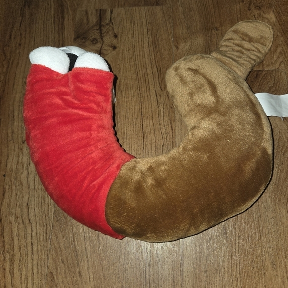 Buc-ee's Beaver Travel Neck Pillow Youth Neck Support Vacation Airplane Vehicle - Picture 6 of 6